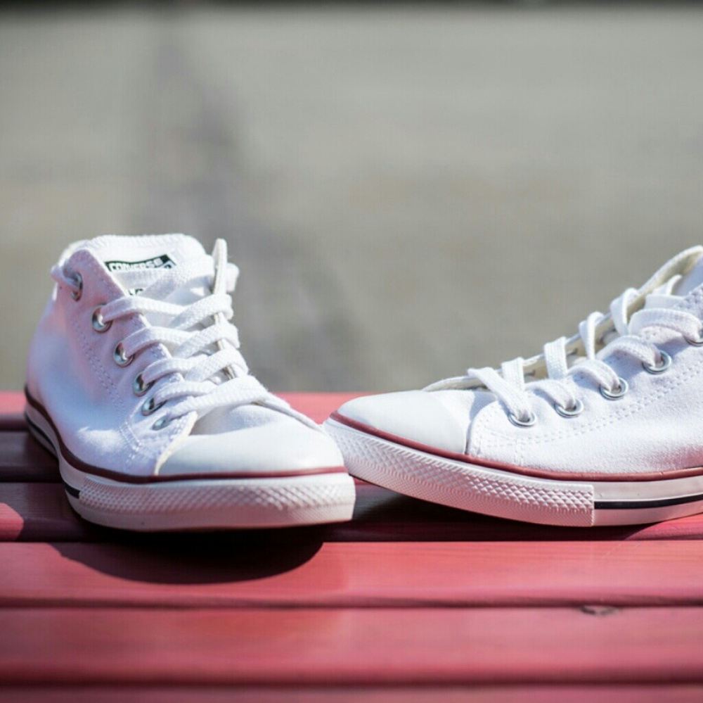 NWT Converse Chuck Taylor All Star White Lean Low - Picture 4 of 5